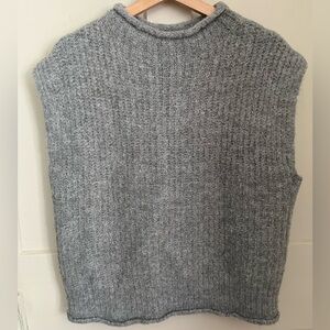 Simons Charcoal Turtleneck Sweater